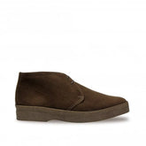 Sanders Hi Top Chocolate Suede Chukka Boot